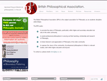 Tablet Screenshot of bpa.ac.uk