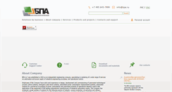 Desktop Screenshot of bpa.ru